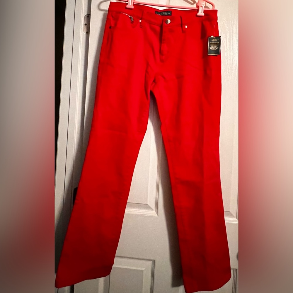 Lauren Ralph Lauren Red Pants Sz 10 NWT